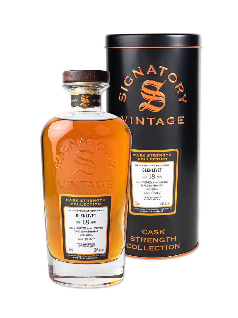 Produktbild zu Glenlivet 18 Years Old Speyside Single Malt Scotch Whisky