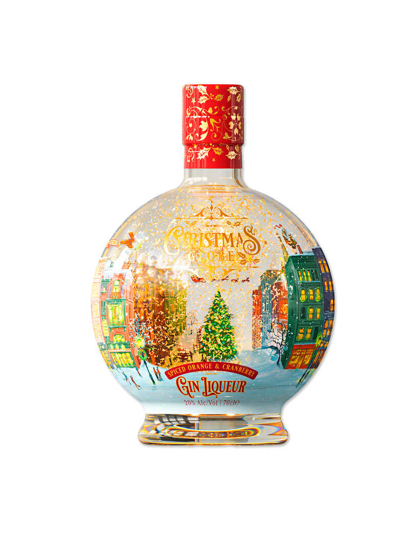 Produktbild zu Gin Likr Schneekugel Spiced Orange and Cranberry