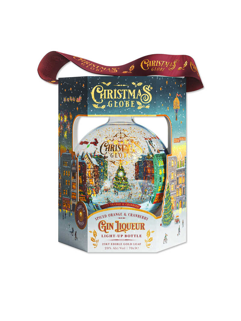 Alternatives Bild 1 zu Gin Likr Schneekugel Spiced Orange and Cranberry