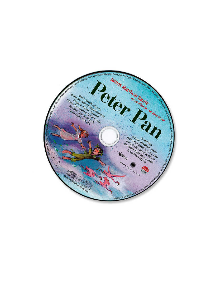 Alternatives Bild 1 zu Bilderbuch Peter Pan mit Begleit-CD