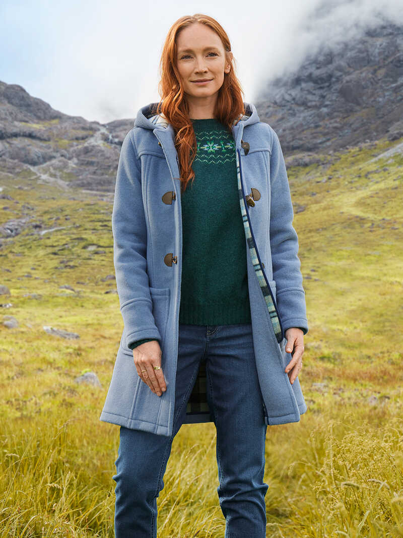 Produktbild zu Englischer Damen-Dufflecoat