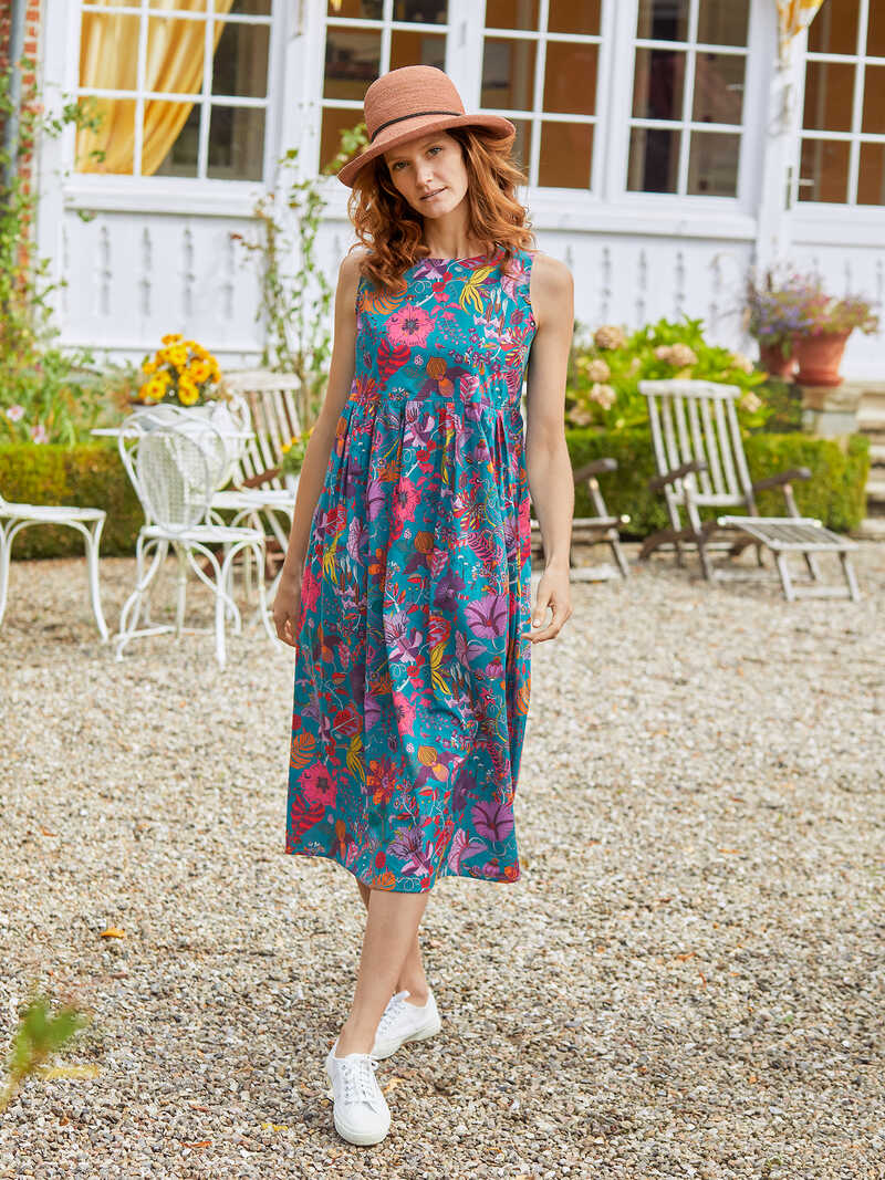 Alternatives Bild 1 zu Sommer-H�ngerkleid mit Blumen