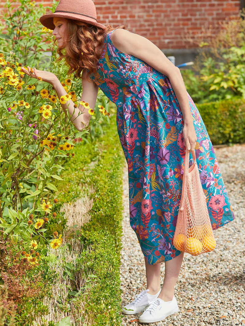 Alternatives Bild 3 zu Sommer-H�ngerkleid mit Blumen