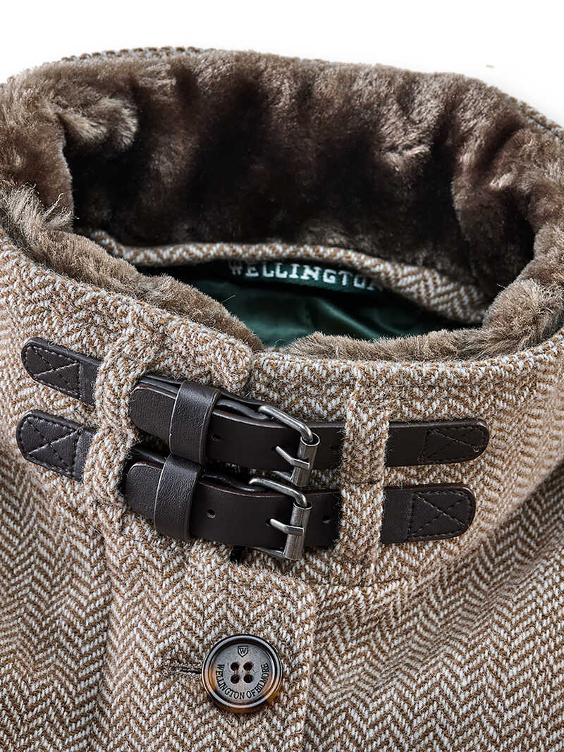 Alternatives Bild 2 zu Fischgrat-Wollmantel