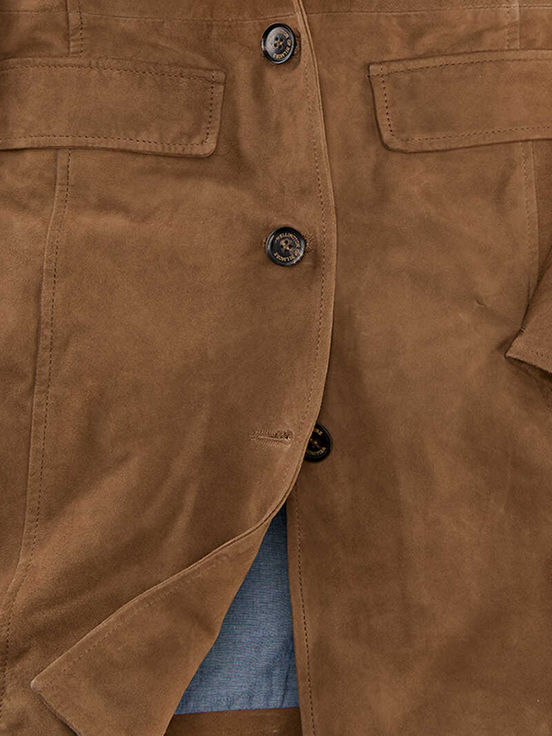 Alternatives Bild 2 zu Ledermantel aus Ziegenvelours