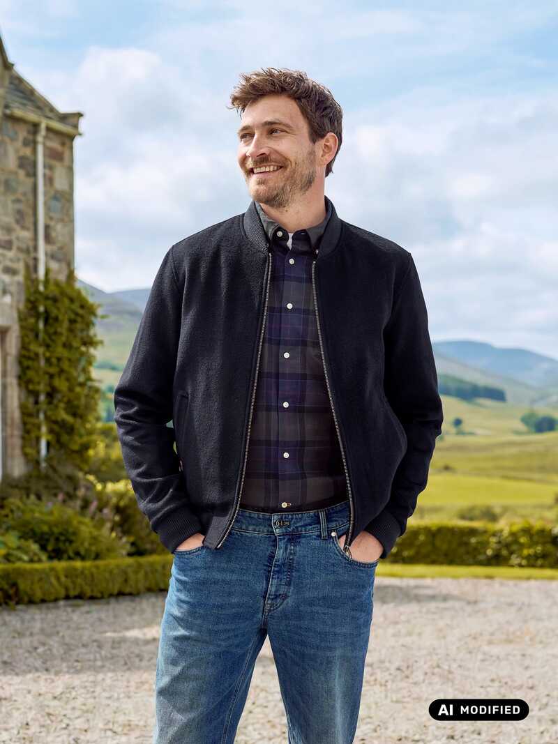 Alternatives Bild 1 zu Woll-Blousonjacke