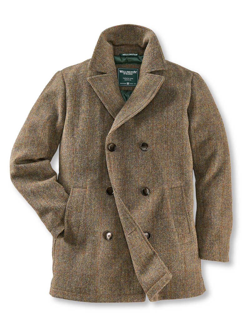 Produktbild zu Pea Coat Cabanjacke Harris Tweed