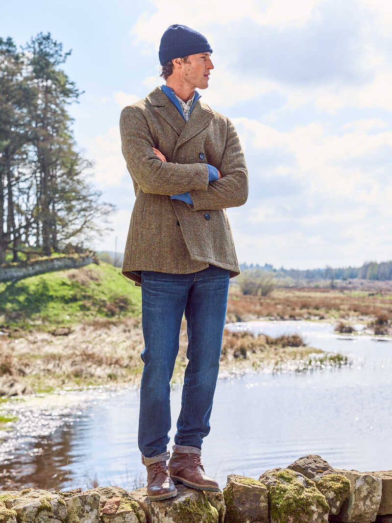 Alternatives Bild 2 zu Pea Coat Cabanjacke Harris Tweed