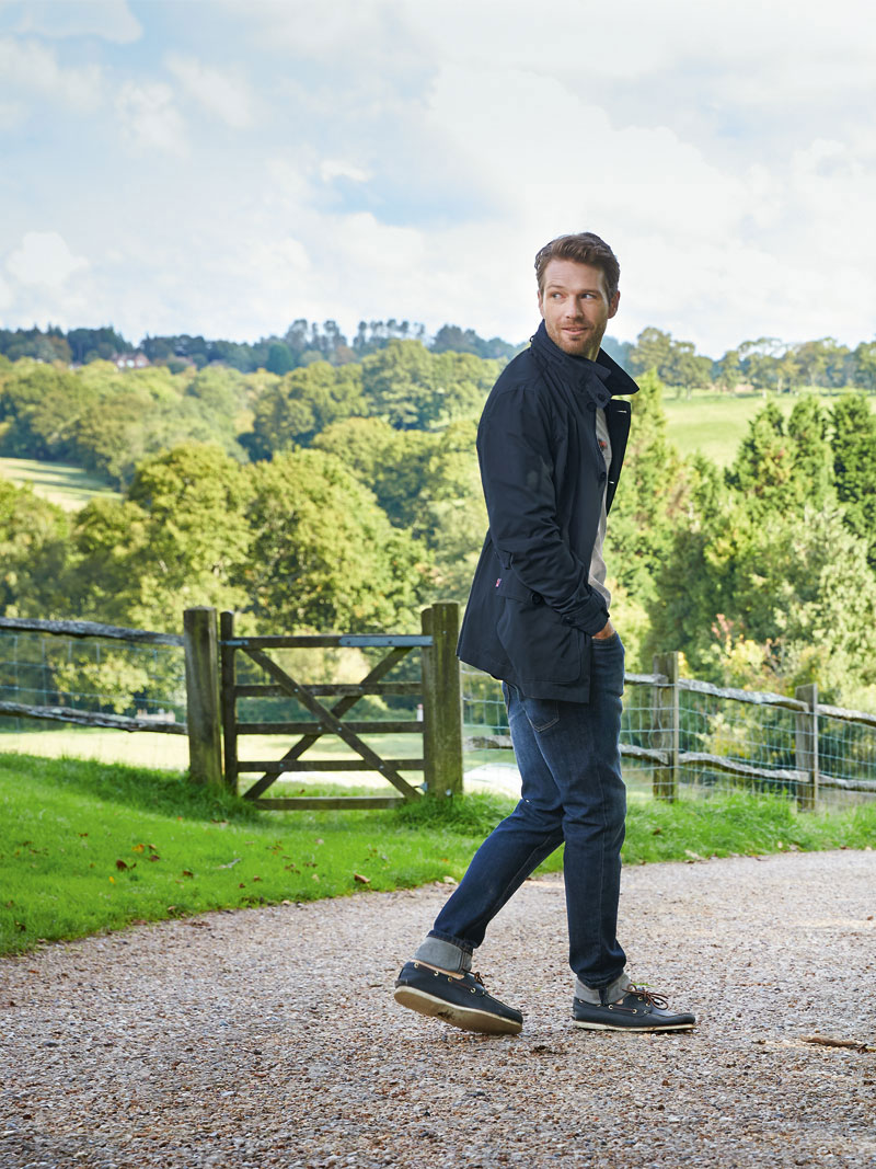 Alternatives Bild 1 zu Fieldjacket mit Karofutter fr Herren