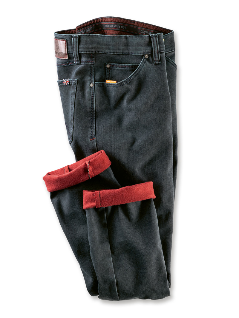 ThermoJeans in Grau von Club of Comfort Hosen Herren