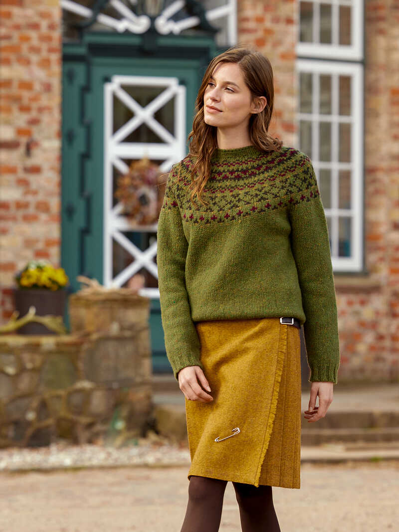 Alternatives Bild 2 zu Irischer Midikilt fr Damen