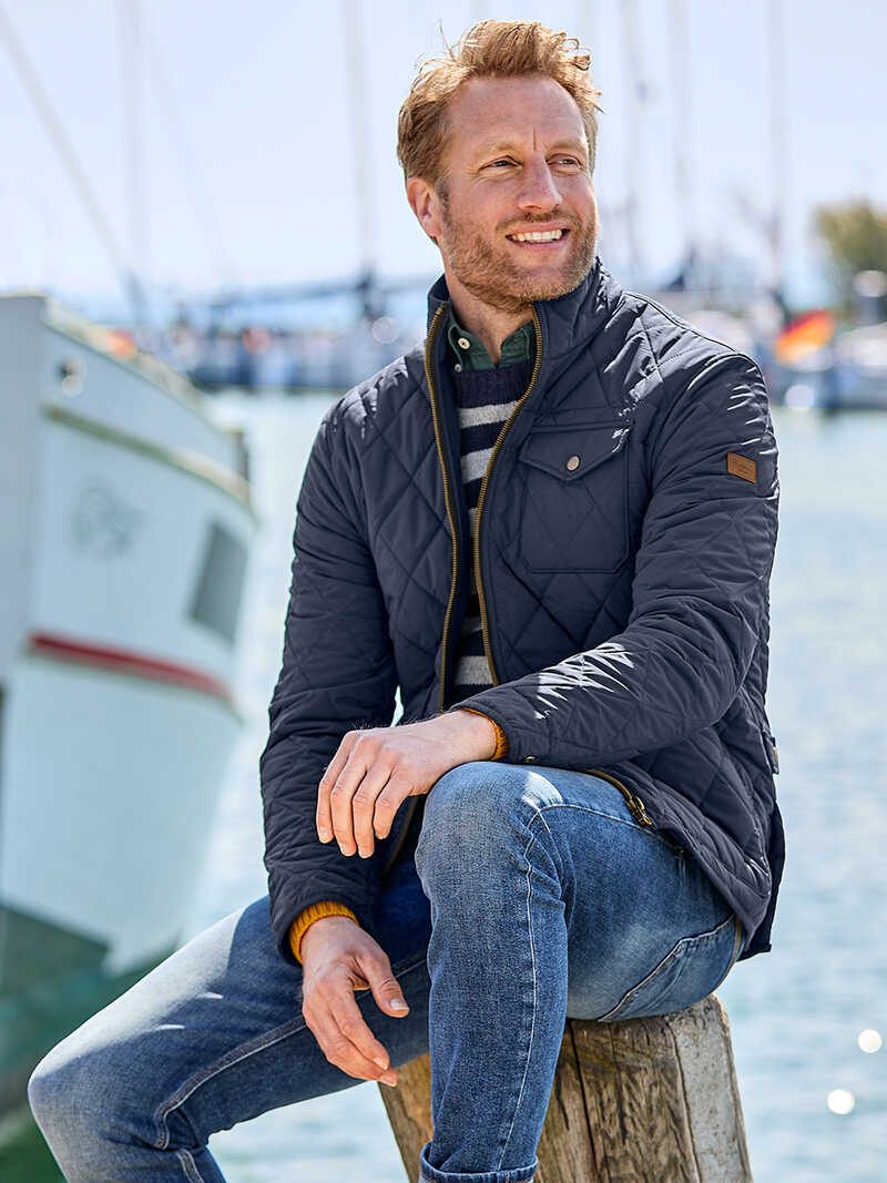 Alternatives Bild 1 zu Herren-Kurz-Steppjacke Crawley