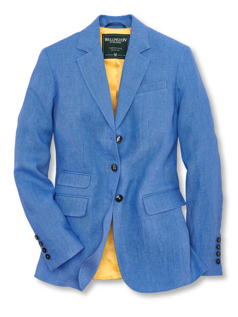 Produktbild zu Leinen-Damen-Blazer