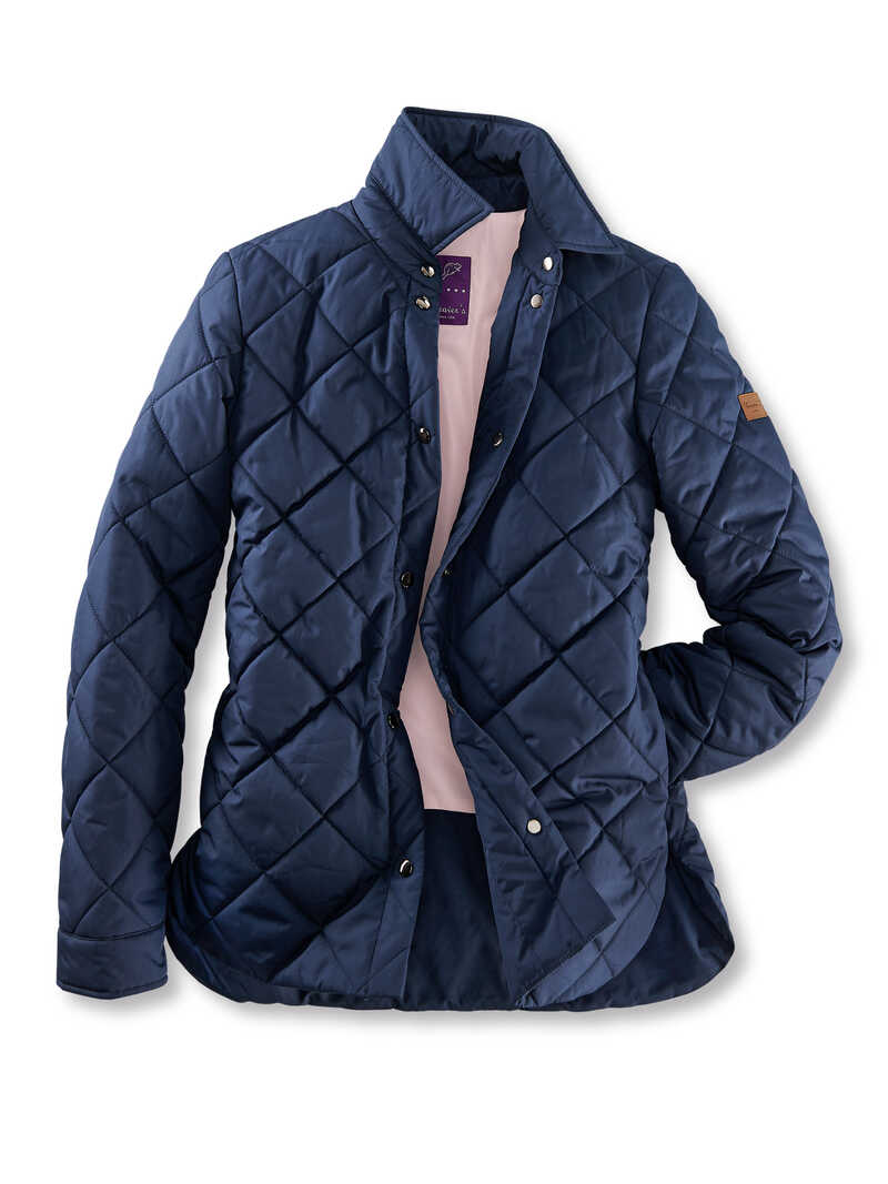 Produktbild zu Leichte Damen-Stepp-Hemdjacke