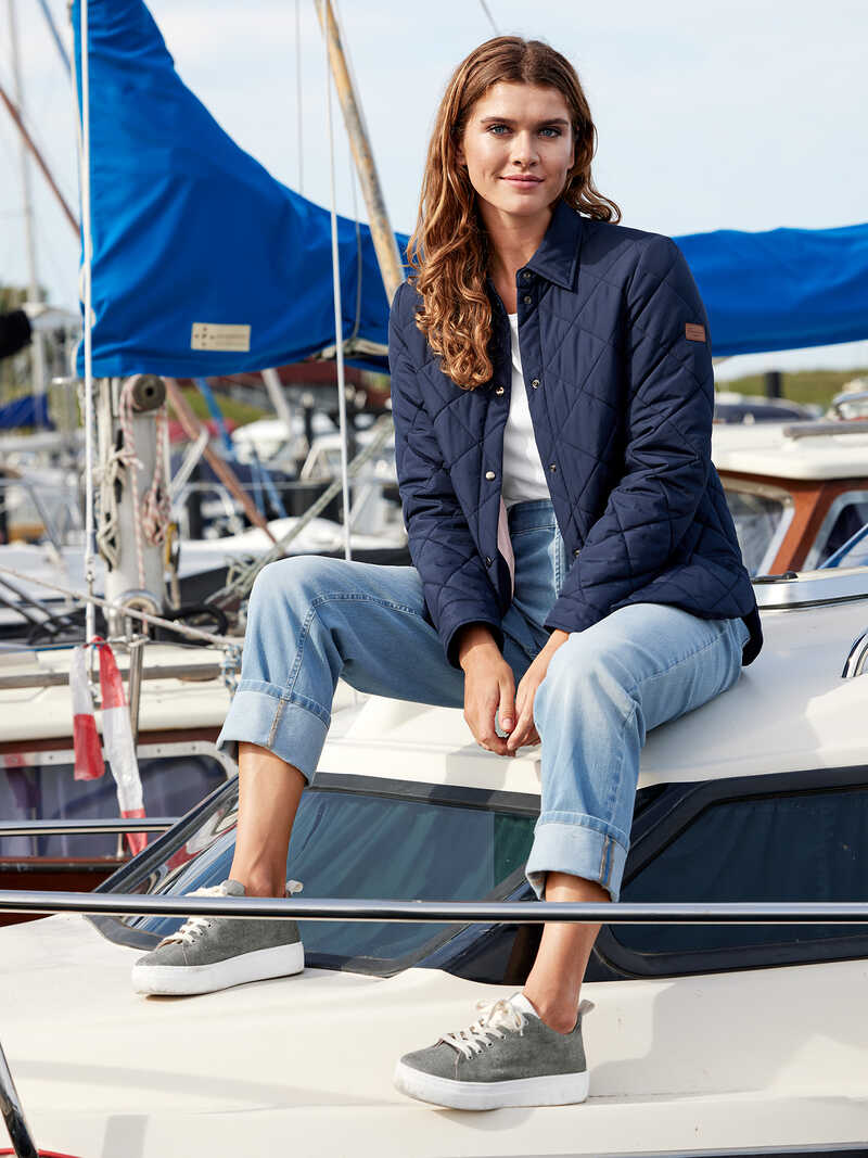 Alternatives Bild 2 zu Leichte Damen-Stepp-Hemdjacke