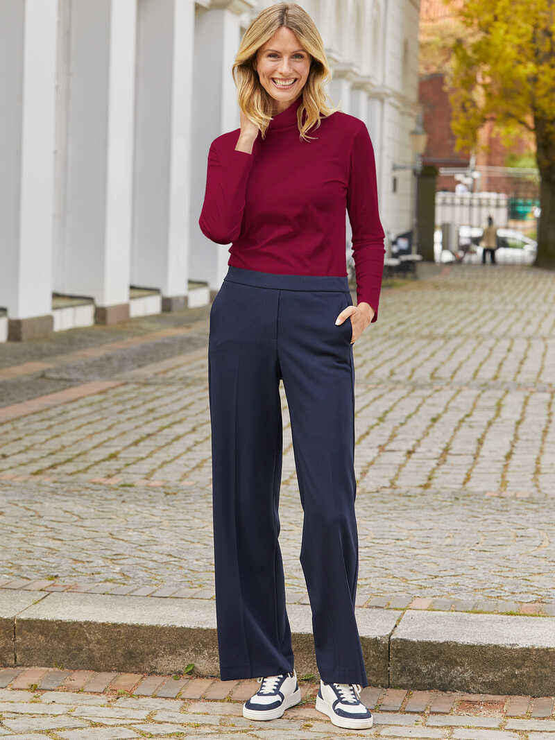 Produktbild zu Damenhose in Navy