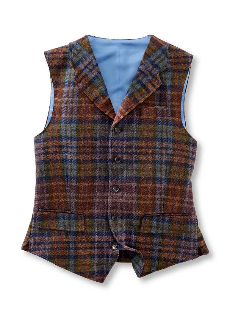 Alternatives Bild 1 zu Herren-Tweed-Weste