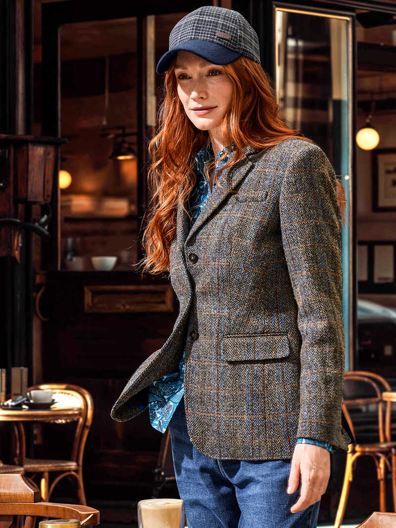 Produktbild zu Harris-Tweed-Damenblazer