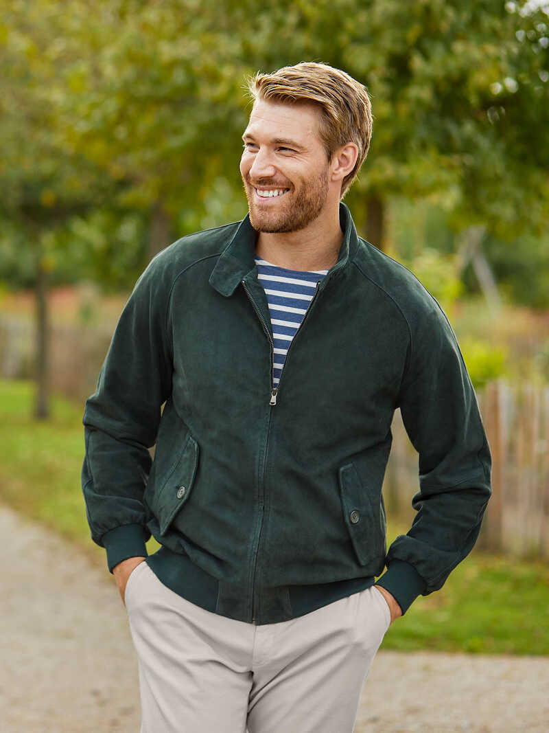 Alternatives Bild 1 zu Leder-Blouson aus Ziegenvelours