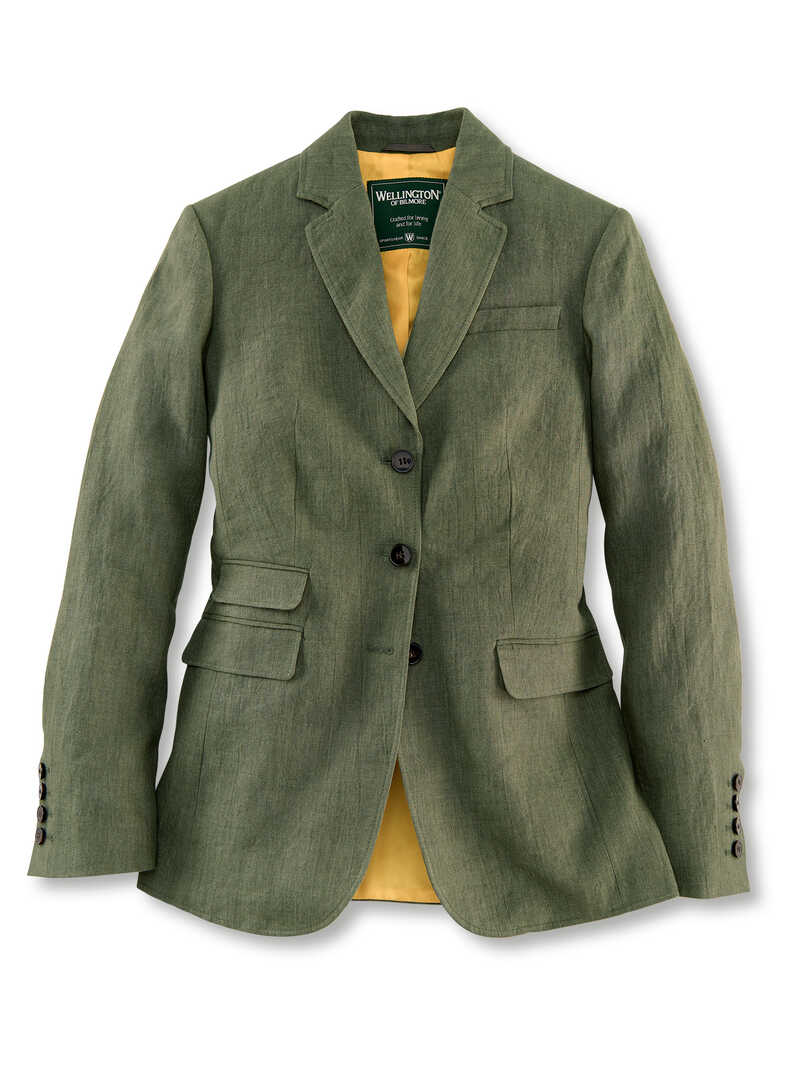 Alternatives Bild 1 zu Leinen-Damenblazer