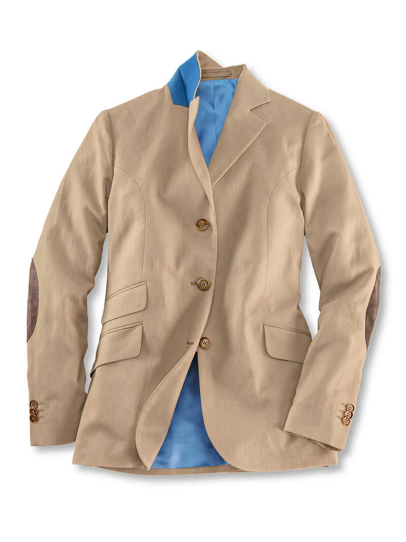 Produktbild zu Damenblazer mit Ellbogenpatches