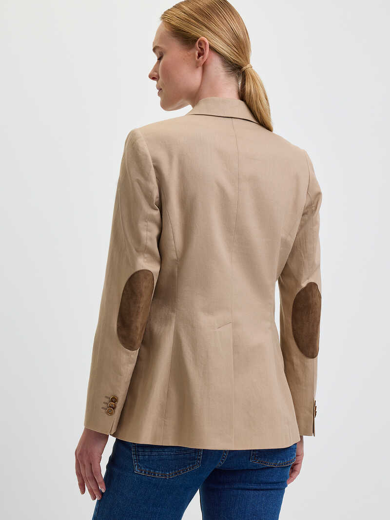 Alternatives Bild 2 zu Damenblazer mit Ellbogenpatches