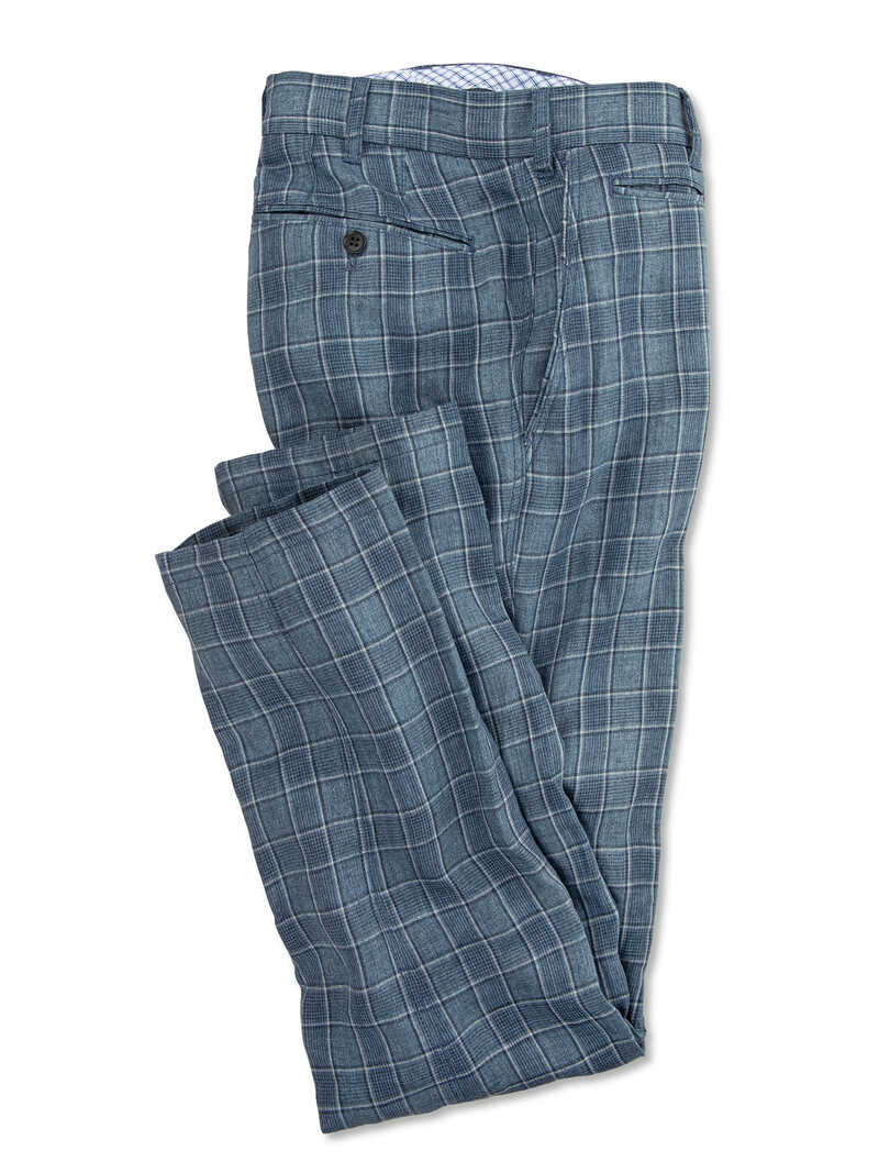 Produktbild zu Leinen-Karohose im Brit Check