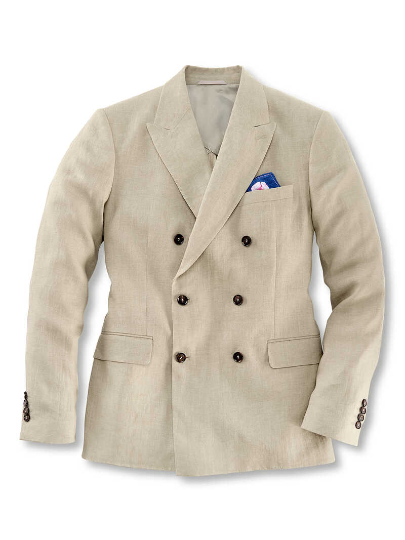 Produktbild zu Zweireiher Leinen-Sakko Glastonbury