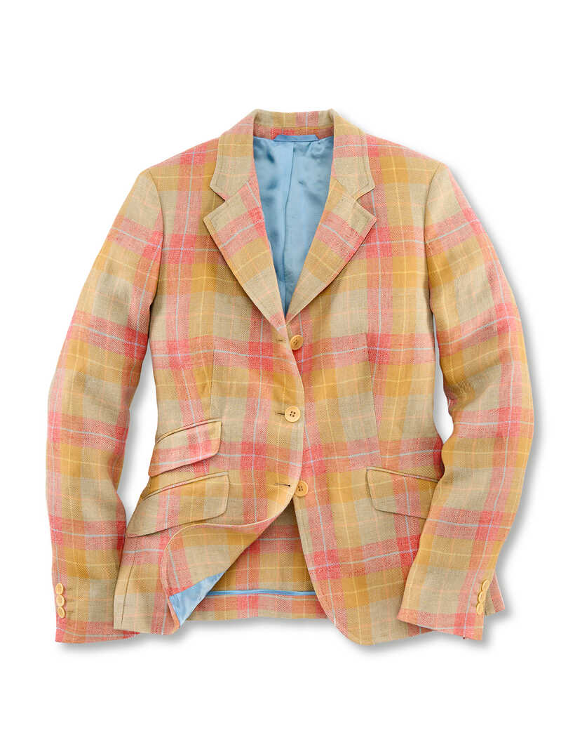 Produktbild zu Karoblazer in Pastellfarben