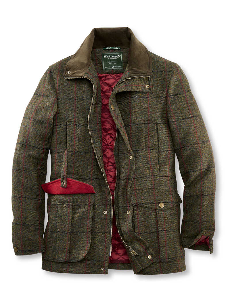 Produktbild zu Tweedjacke Fieldjacket Bristol aus Harris Tweed