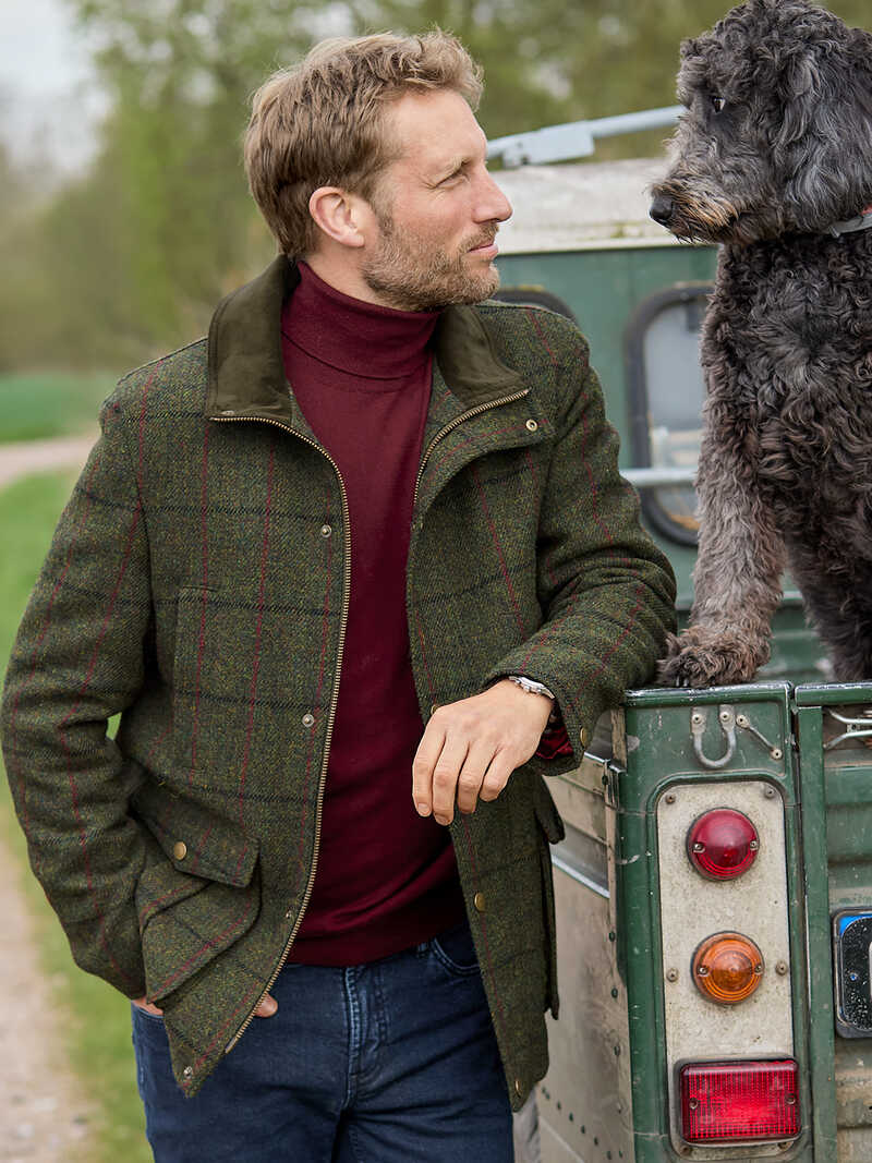 Alternatives Bild 1 zu Tweedjacke Fieldjacket Bristol aus Harris Tweed