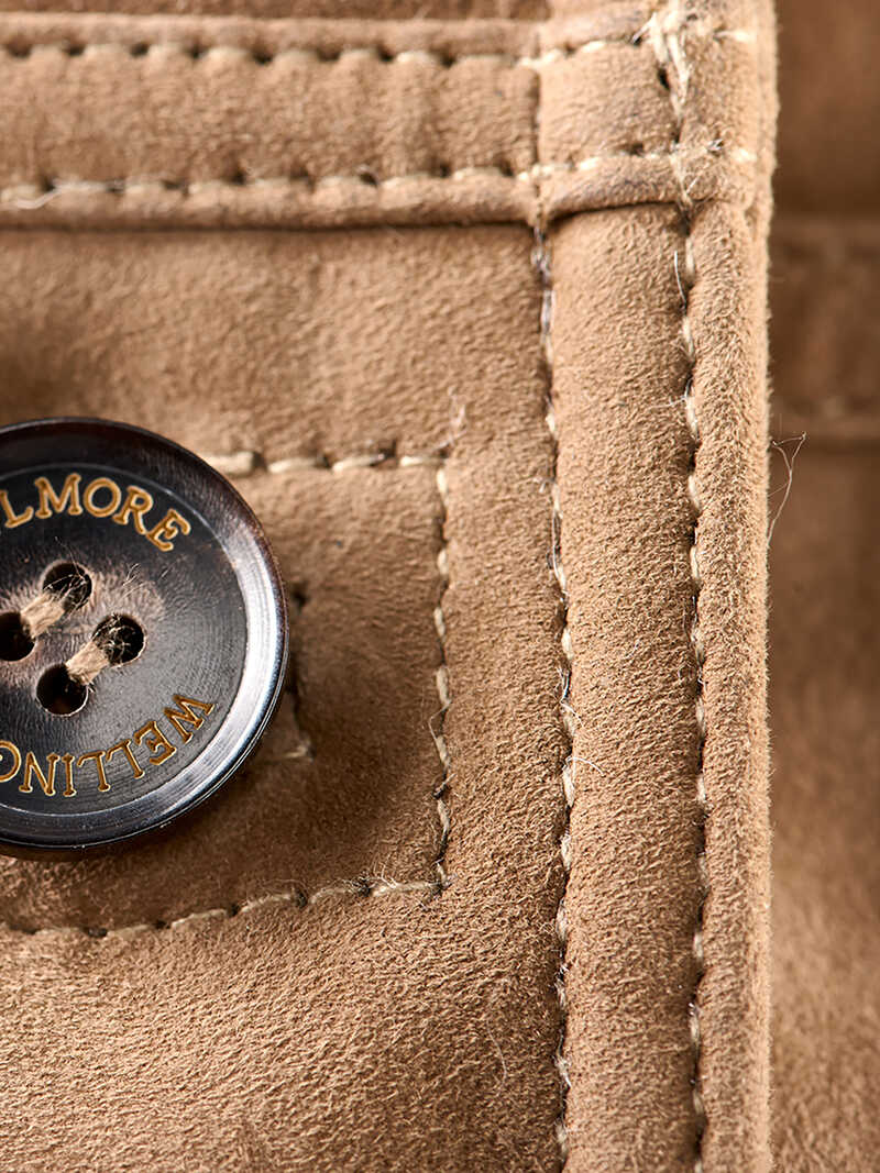 Alternatives Bild 4 zu Lederjacke Ziegenvelours mit Teddyfutter