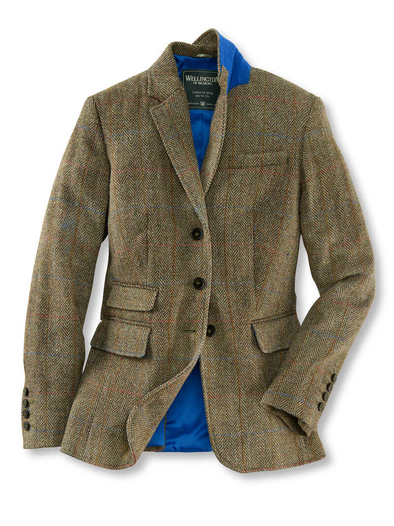 Produktbild zu Fischgratblazer Harris Tweed