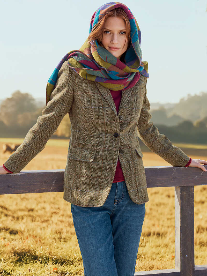 Alternatives Bild 3 zu Fischgratblazer Harris Tweed