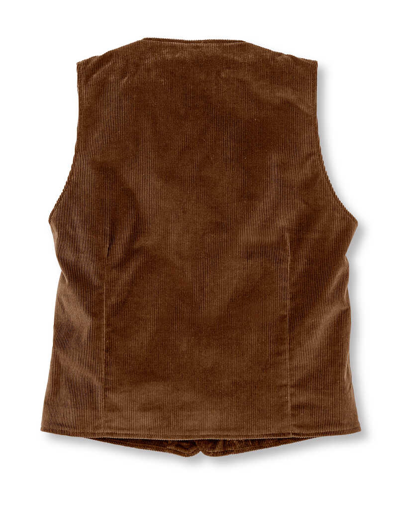 Alternatives Bild 1 zu Braune Cordweste fr Individualisten