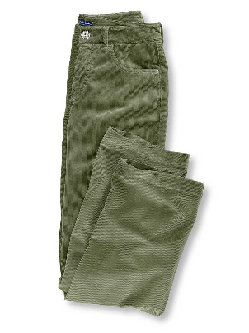 Produktbild zu Grne Damen-Cordhose