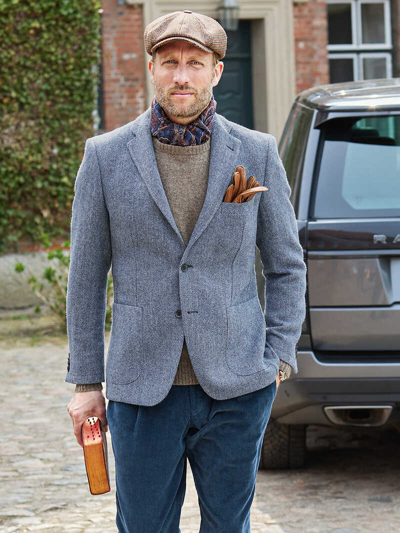 Produktbild zu Fischgrat-Sakko