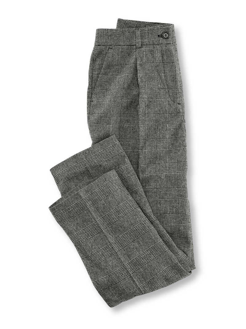 Produktbild zu Weite Glencheck-Hose