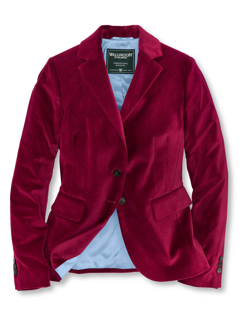 Produktbild zu Samt-Blazer