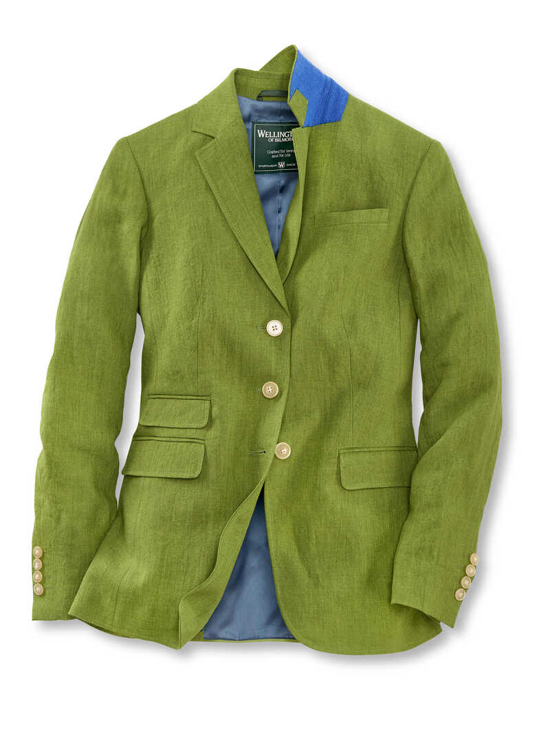 Produktbild zu Leinen-Blazer