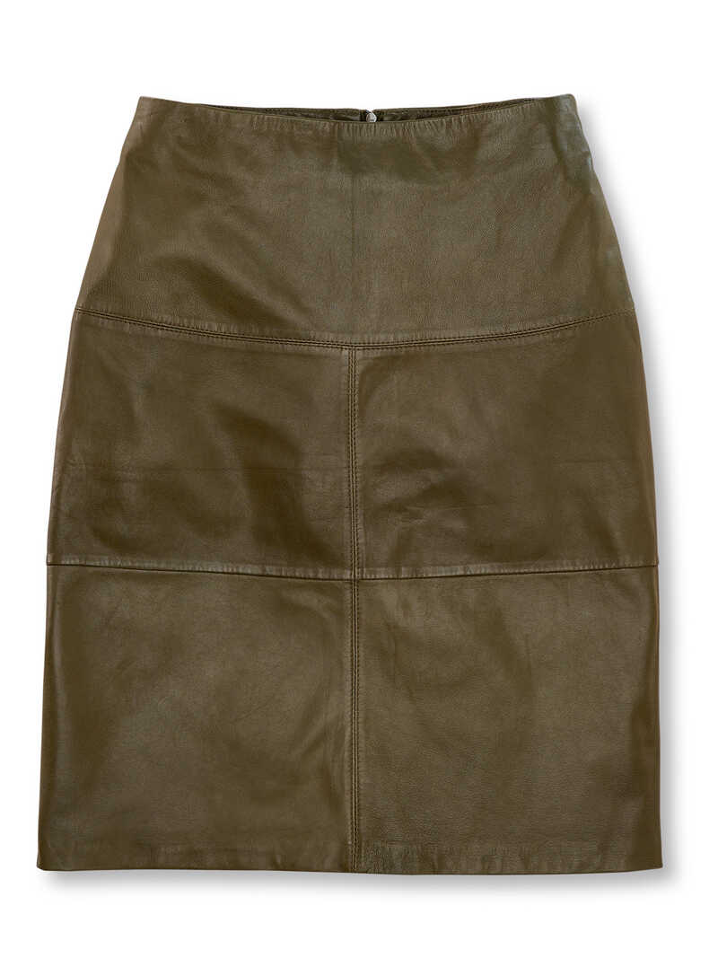 Produktbild zu Lederrock Lammnappa