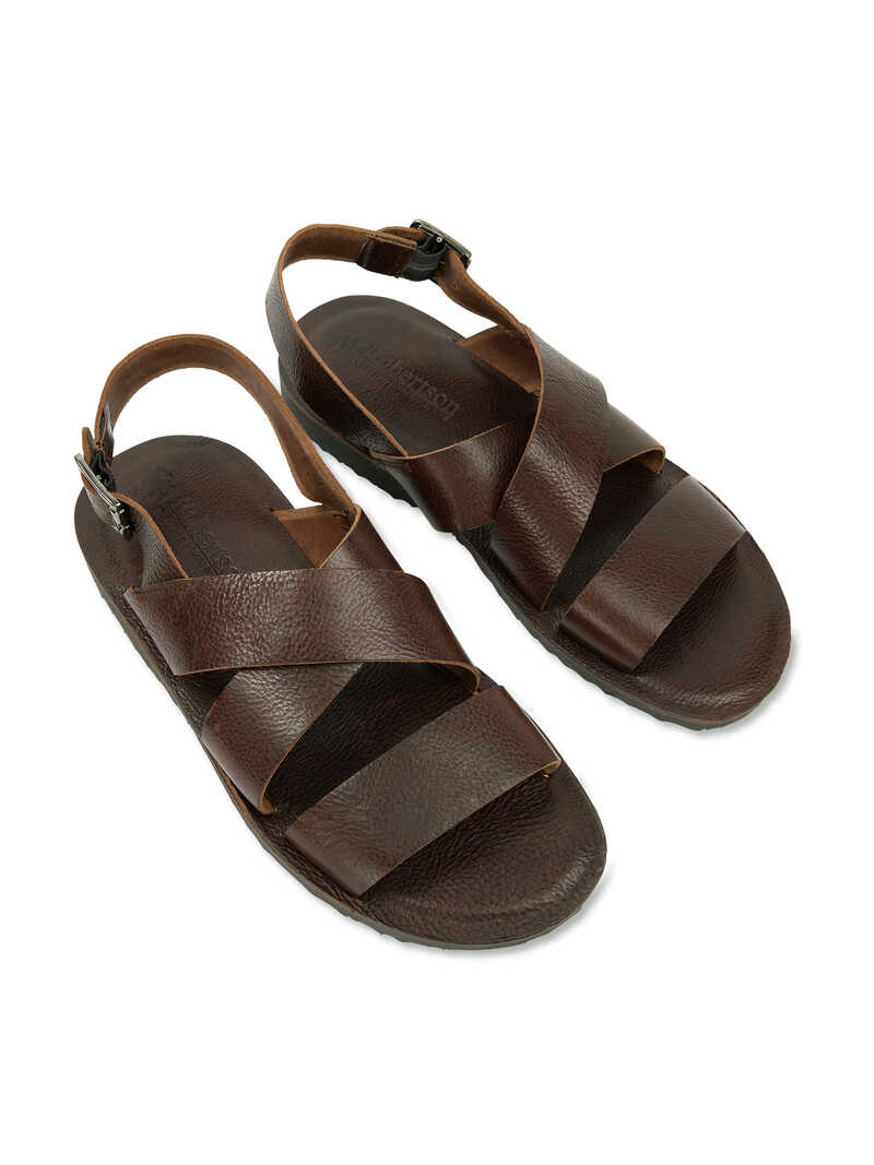 Herren-Sandale aus Nappaleder