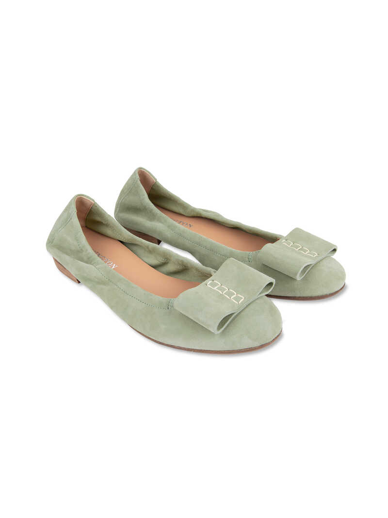 Produktbild zu Veloursleder-Ballerinas