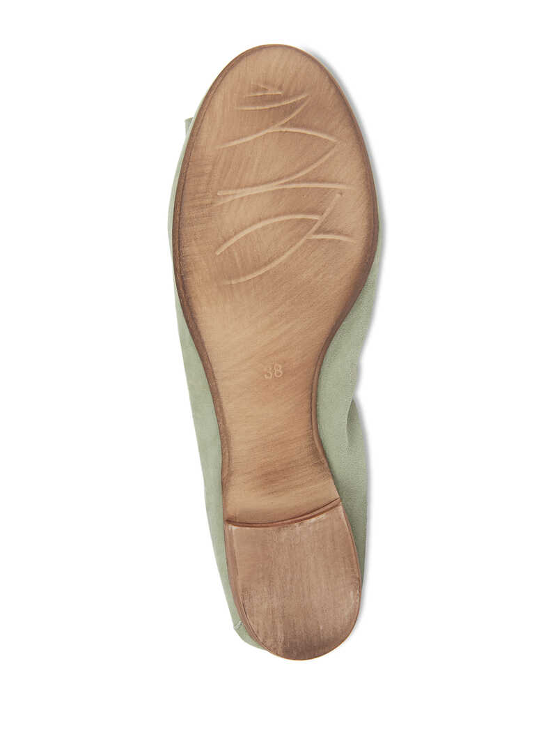 Alternatives Bild 1 zu Veloursleder-Ballerinas