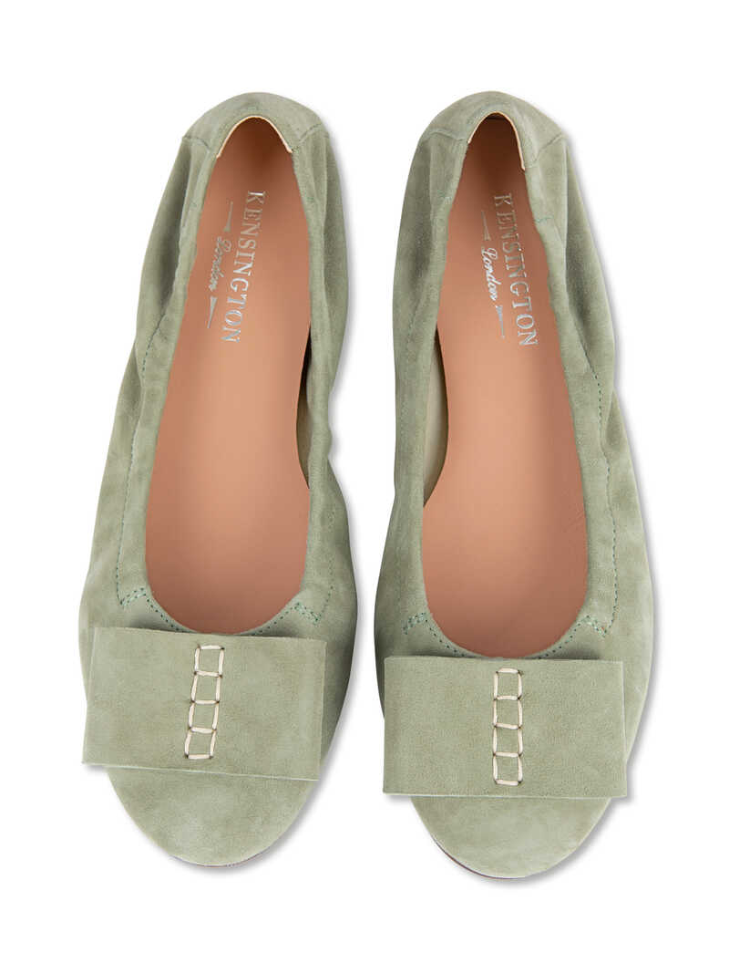 Alternatives Bild 2 zu Veloursleder-Ballerinas