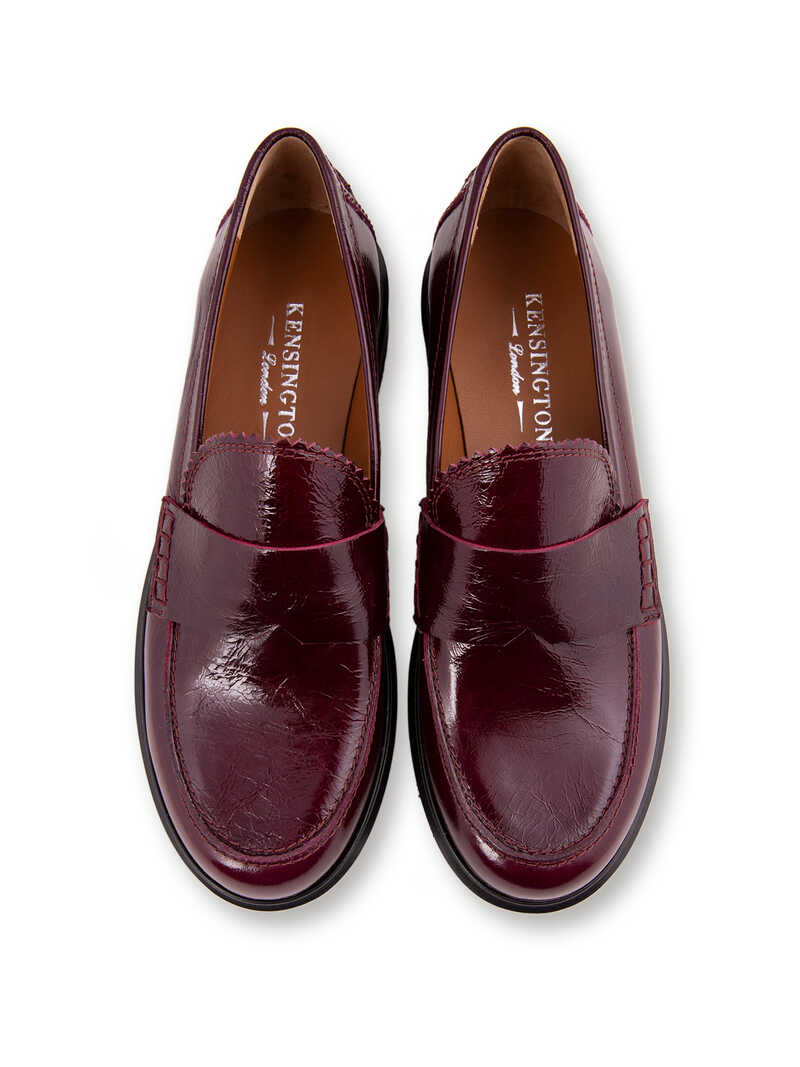 Alternatives Bild 1 zu Leder-Loafer aus Lackleder