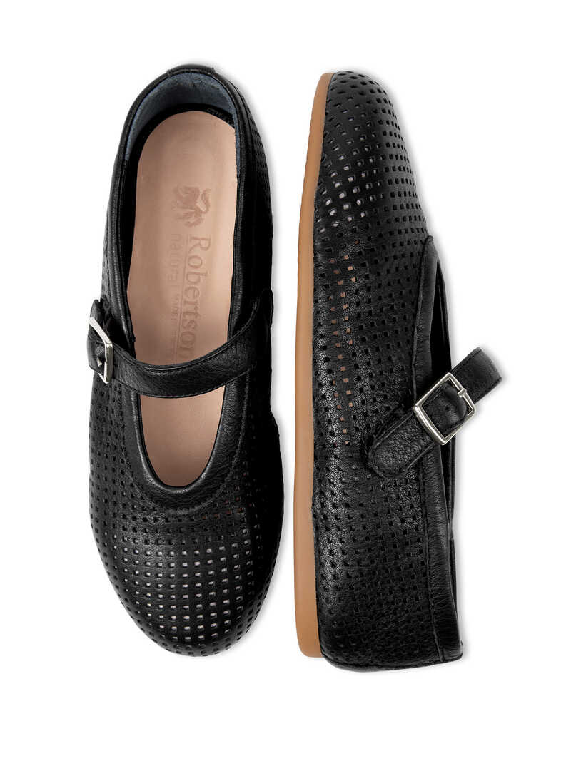 Produktbild zu Mary Jane Leder-Ballerinas