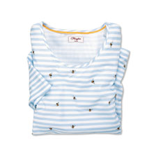 Thumbnail zu Streifenshirt mit Bienen f�r Damen