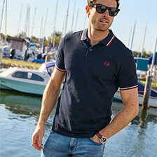 Alernatives Thumbnail 2 zu Herren-Polohemd kurzarm