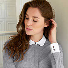 Alernatives Thumbnail 2 zu Langarm-Poloshirt mit Bubikragen